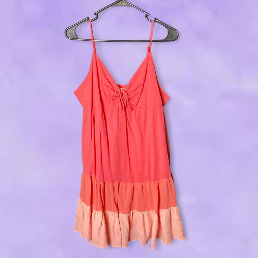 Nordstrom bp pink & orange dress